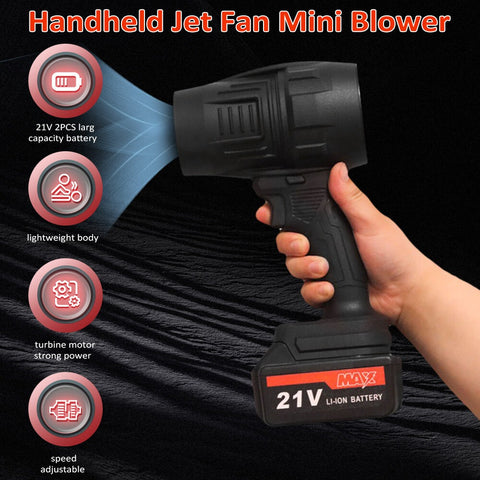 Jet Blower with Charger & 2 x Battery